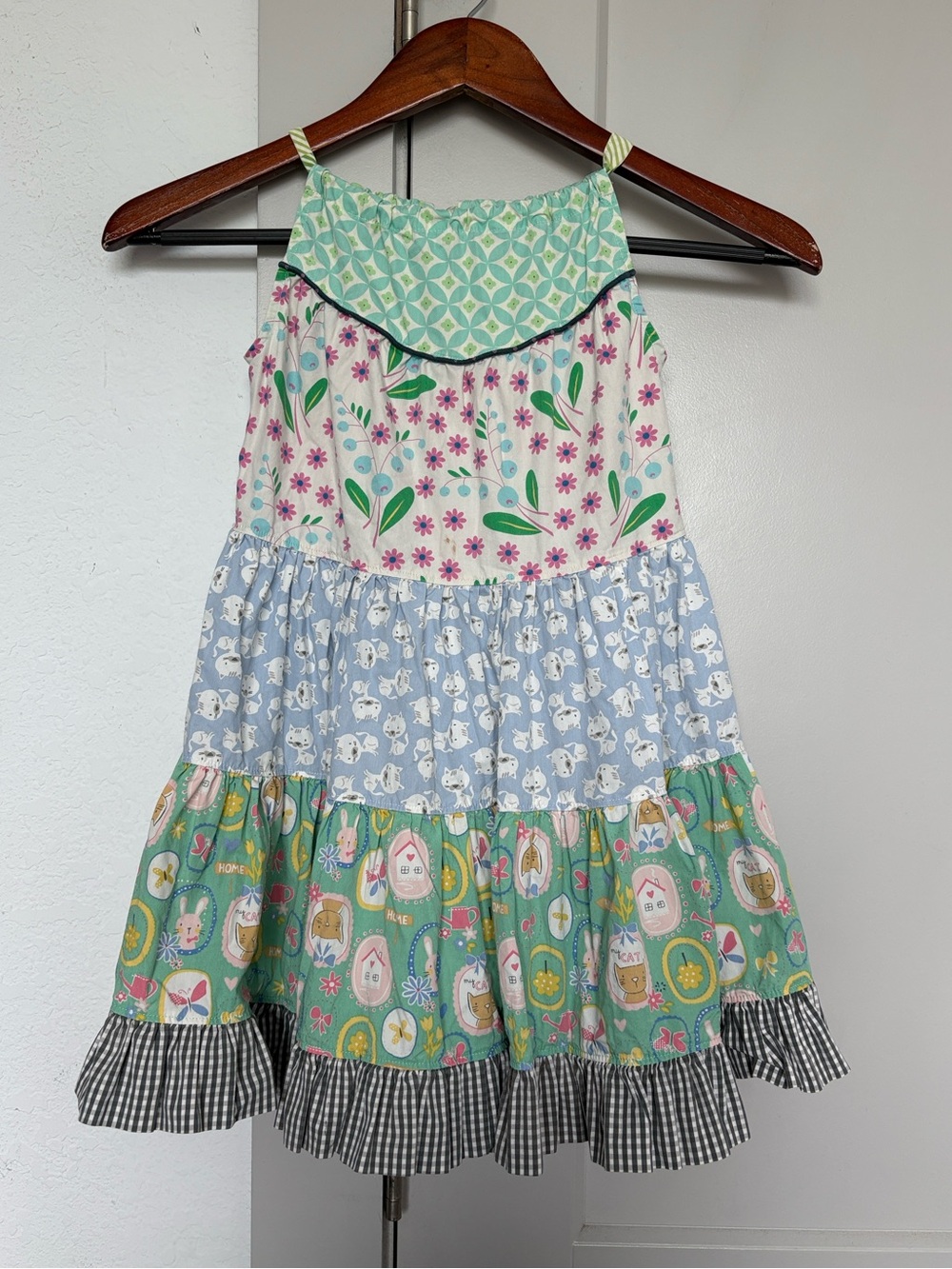 MATILDA JANE ITS A WONDERFUL PARADE TIERED DRESS GIRL 10
